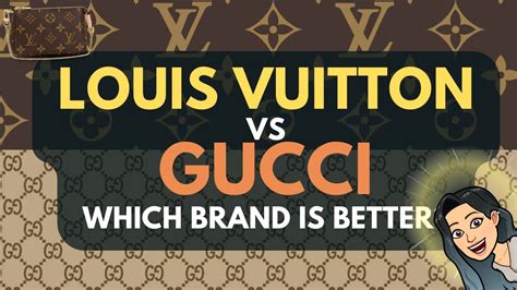 gucci vs lv|Gucci and louis vuitton.